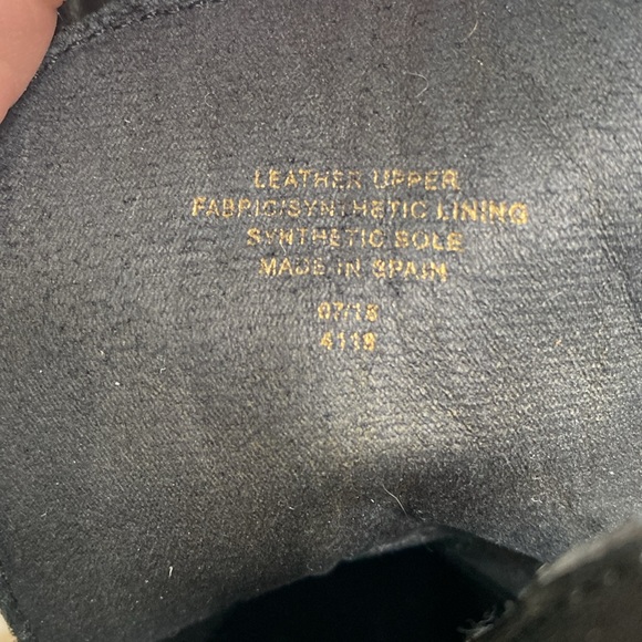 Kurt Geiger Side Zip Combat Boot - Picture 5 of 8